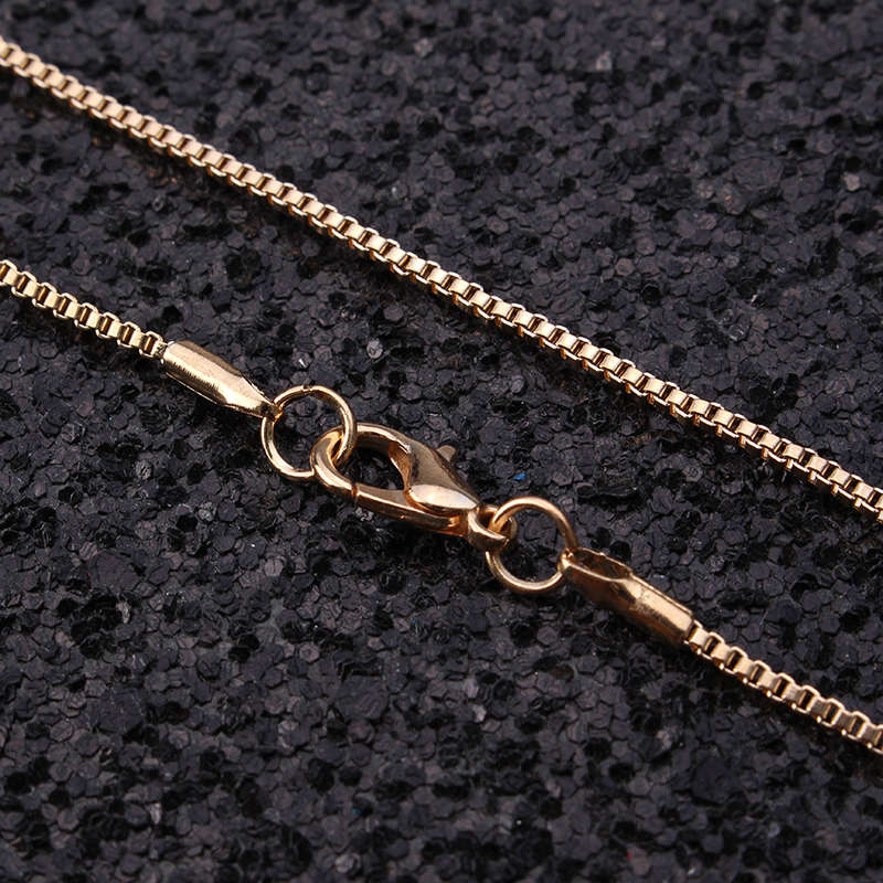 Fashion Puppy Pendant Chain Gold Plated Necklace for Men