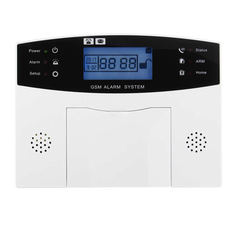 LCD Wireless GSM Home Burglar Alarm System Motion / Door Window Sensor Security
