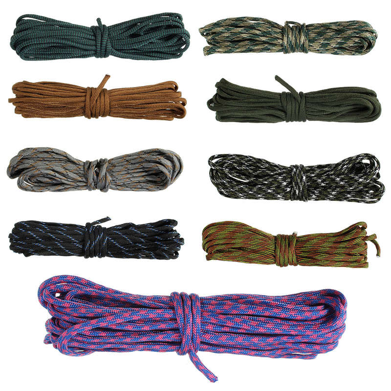 IPRee&trade; 26FT 8M 550lb Paracord Parachute 7 Inner Strand Survival Emergency Bushcraft