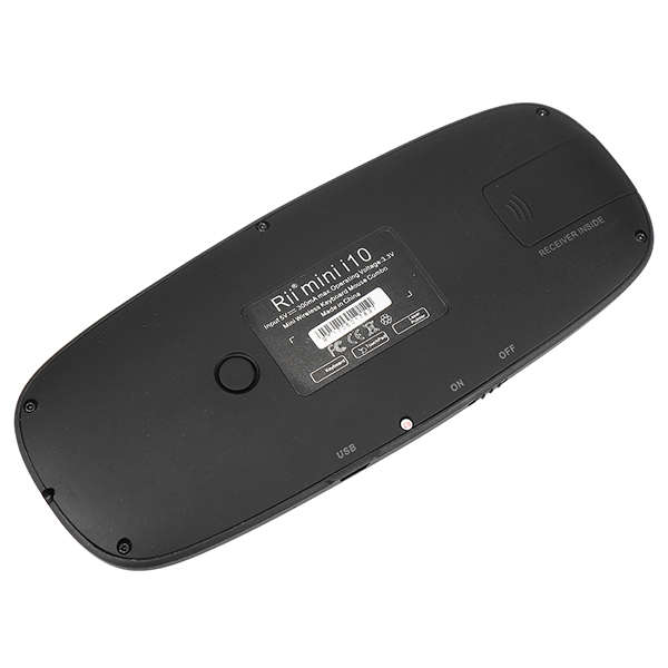 Rii i10BT Bluetooth 2.4G Wireless Mini Keyboard Touchpad Air Mouse Laser Pointer Presenter