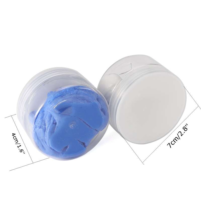 260g White Blue Mold Making Silicone Putty Molding RTV Food Safe Sugarcraft Rubber