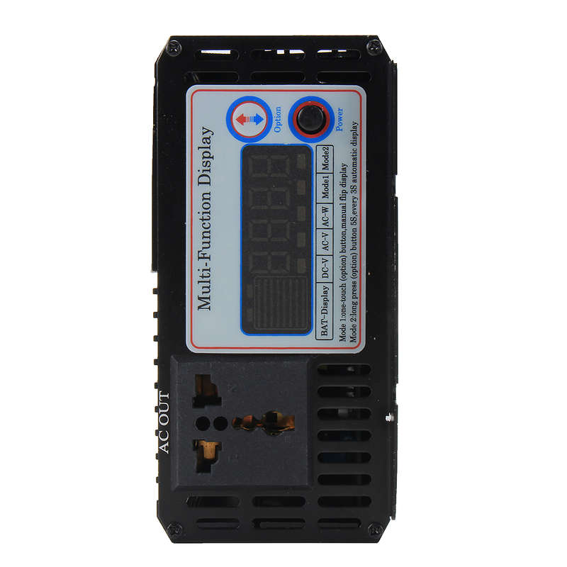 Intelligent Color Screen Pure Sine Wave Power Inverter 12V/24V To 220V 3000W/4000W/5000W Converter