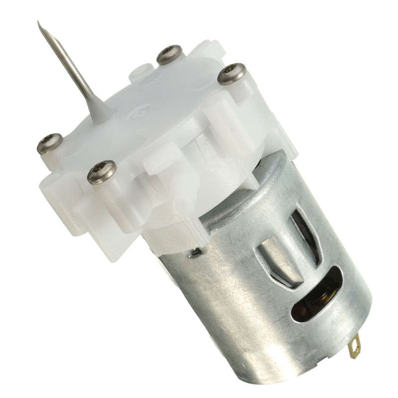 RS-360 Mini DC 4-12V Water Pumping Motor Reversible Gear Aquarium Pump