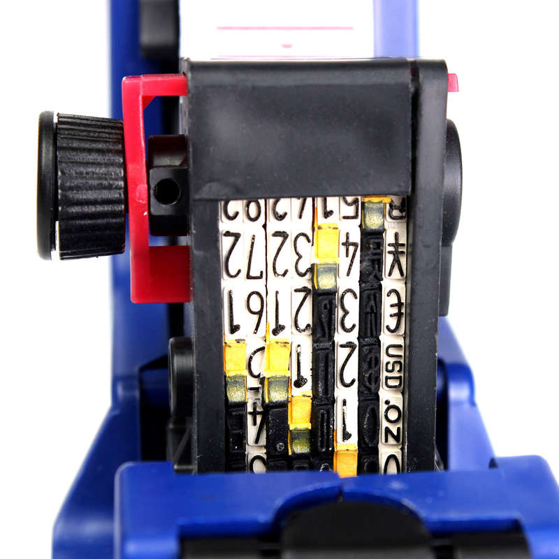 MX-5500 8 Digits Price Tag Labeler Supermarket Labeller Label Paper Ink Gun
