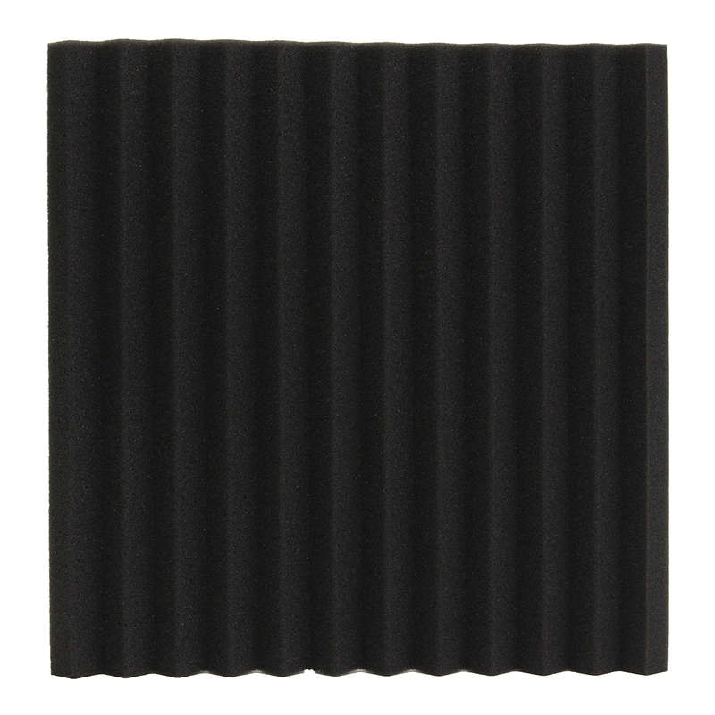 6Pcs Studio Foam Acoustic Wedge Soundproofing Tiles 30×30×2.5CM