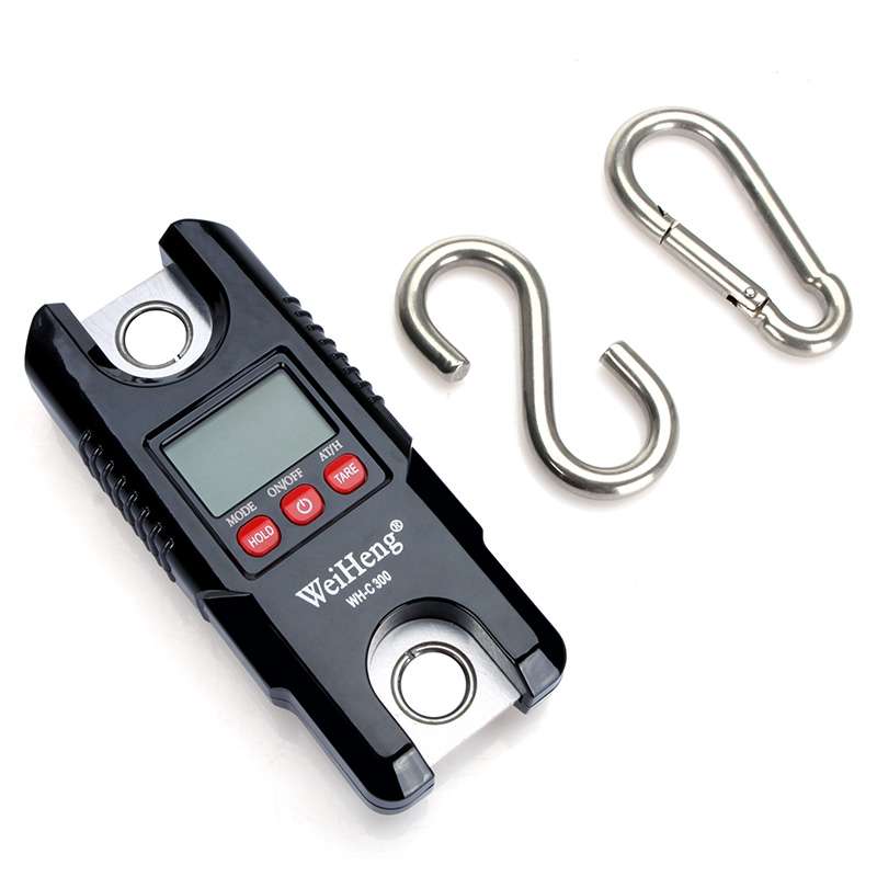 WH-C300 Mini 300Kg 100g Heavy Duty Hook Hanging Electronic Digital Scale Crane Weight Scale