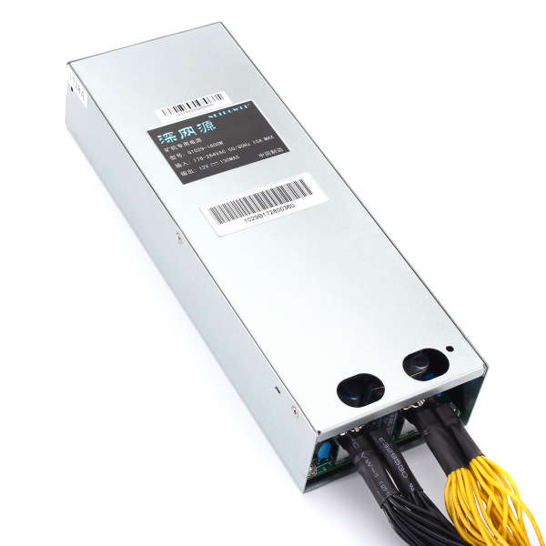 176-264V 1600W Mining Rig Mining Power Supply Mining Machine AntMiner APW3-12-1600 PSU