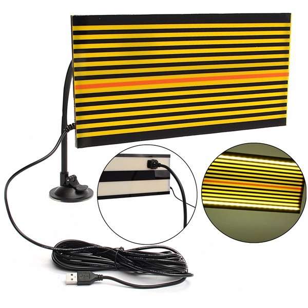 PDR Paintless Dent Repair Tools Dent Removal LED Lamp Scratch Reflector Board