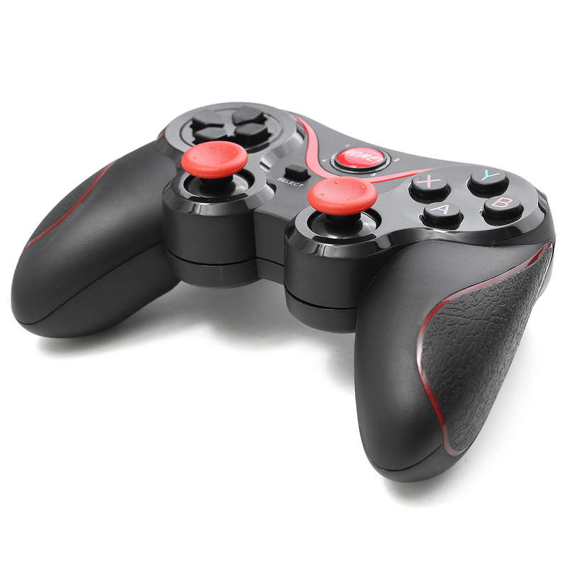 C8 Wireless Bluetooth 3.0 Game Pad Gaming Controller+Holder+Receiver for Android Smart Phone Tablet