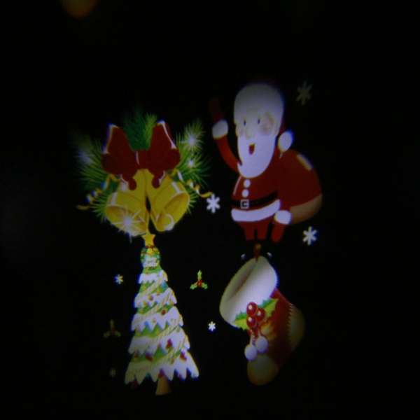 2 X 12 Patterns 4W LED Remote Projector Stage Light Moving Laser Spotlightt for Christmas Halloween
