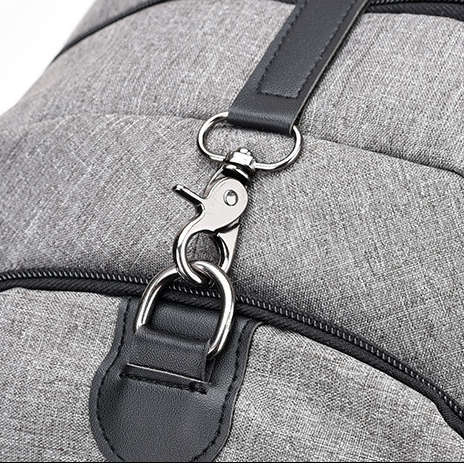 IPRee 49x32x16cm Canvas Anti Theft Travel Backpack with USB Charging port Portable Rechargeable Ba