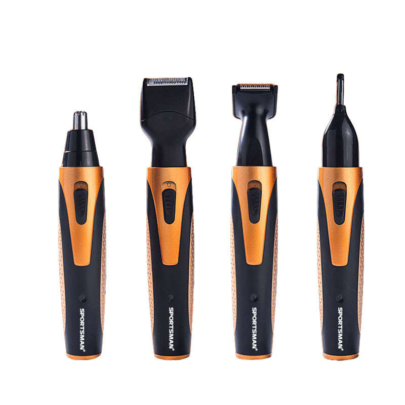 SPORTSMAN Electric Waterproof Nose Hair Removal Tool Trimmer Matte Texture