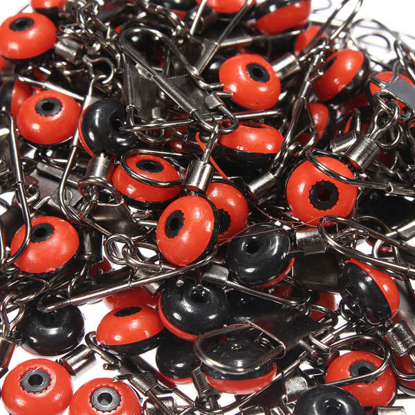 100 PCS Fishing Barrel Swivel Fishing Swivel  Connector
