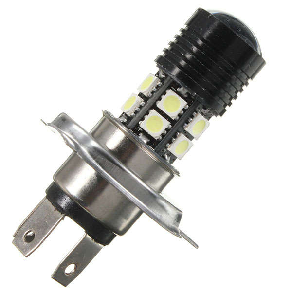 H4 12W White 5050 12SMD LED Car Head Light Bulb