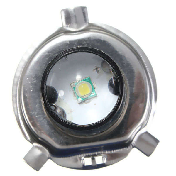 H4 12W White 5050 12SMD LED Car Head Light Bulb