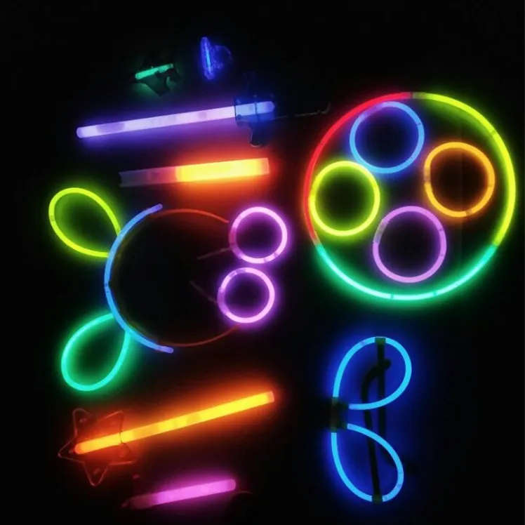 Premium Disposable Neon Glow Sticks for Parties and Events -