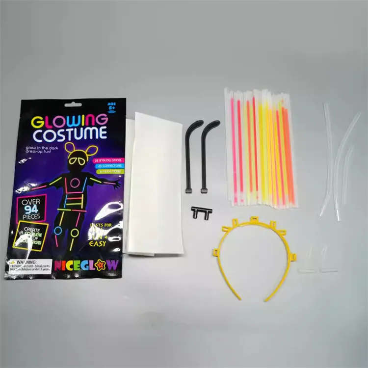 Premium Disposable Neon Glow Sticks for Parties and Events -