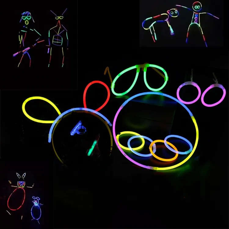 Premium Disposable Neon Glow Sticks for Parties and Events -