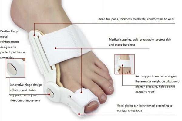 1 pcs Left Big Toe Bunion Straightener Splint Corrector