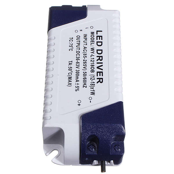 New 300mA Constant Current Home Light LED Power Supply Driver Electronic Transformer 18W