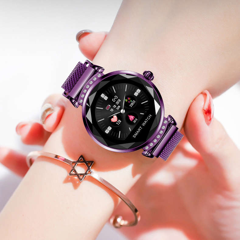 Bakeey H2 3D Dial Case UI Display Women Bracelet Watch Heart Rate Blood Pressure Monitor Smart Watch
