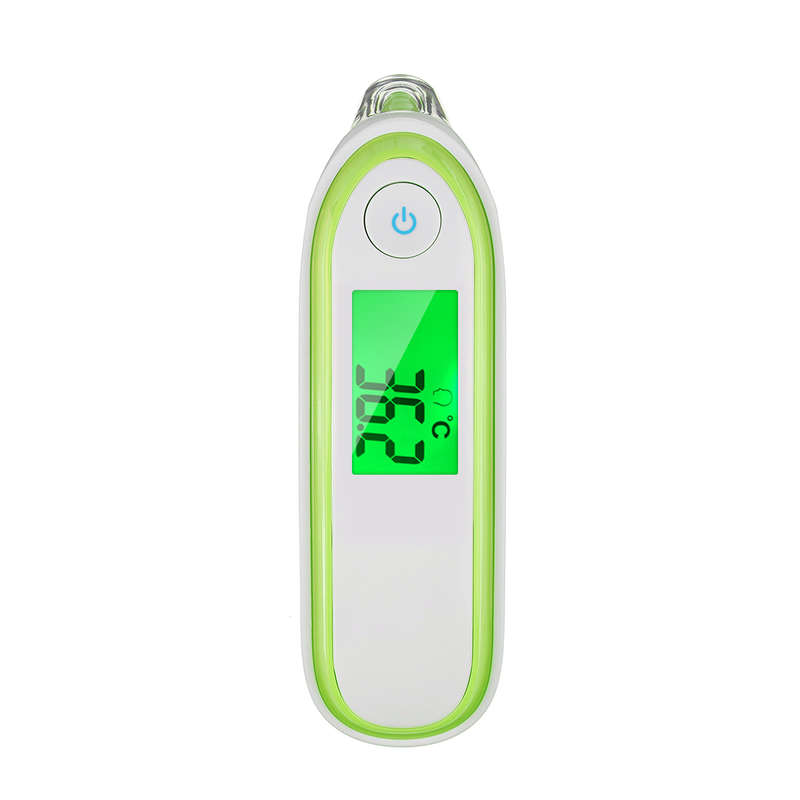 Infrared Thermometer Ear Forehead Digital Thermometer Accurate Temperature Measurement (Color Blue)