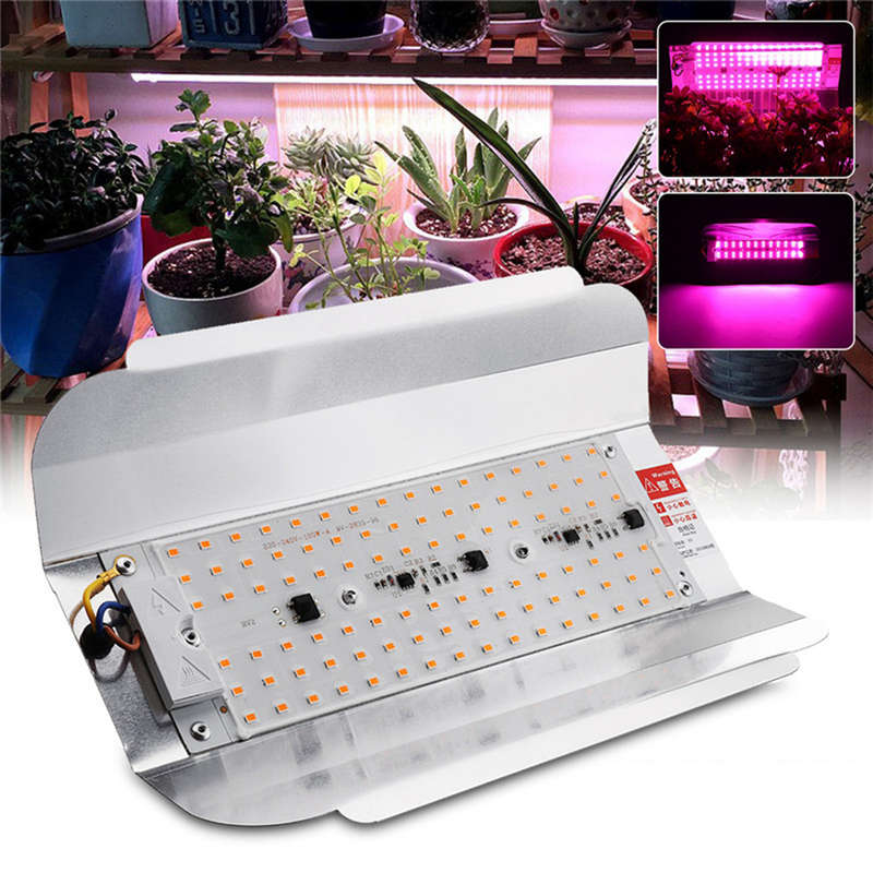 New Full Spectrum 50W 100W LED Plant Flower Grow Flood Light Spotlight Outdoor I