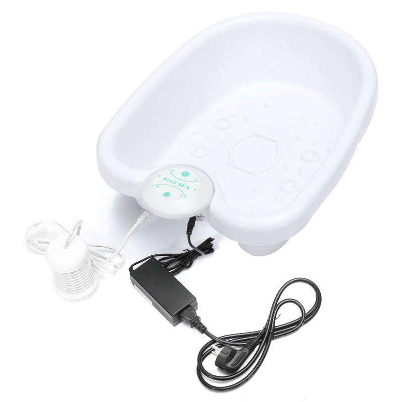 Detox Ionic Ion Generator Foot Baths Cell Cleanse Spa Machine Set With Tub Therapy Health