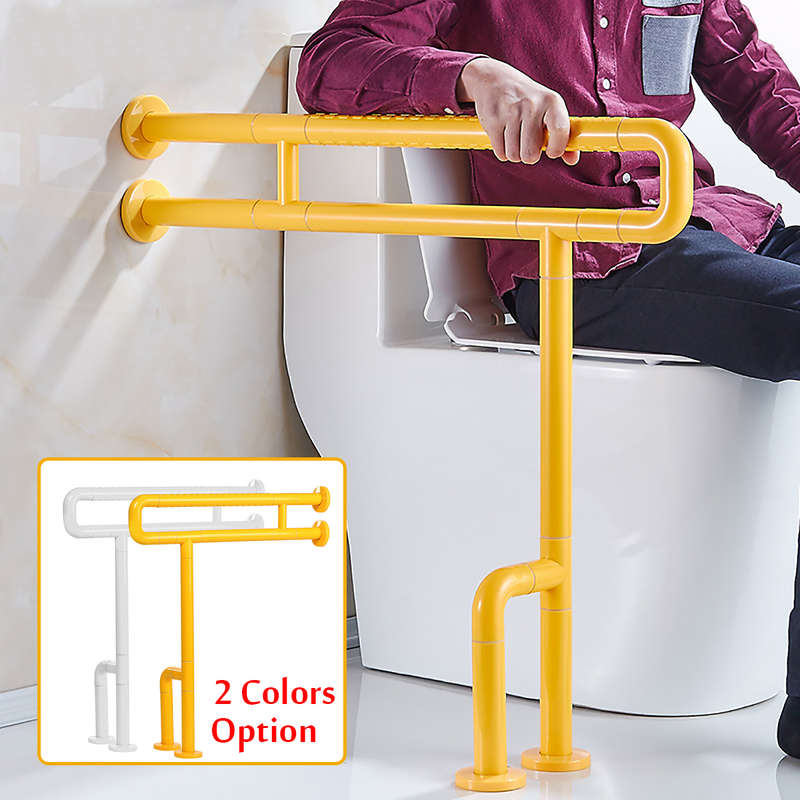 Bathroom Handrail Toilet Shower Handicap Grab Bar Rails Handle Elderly Support