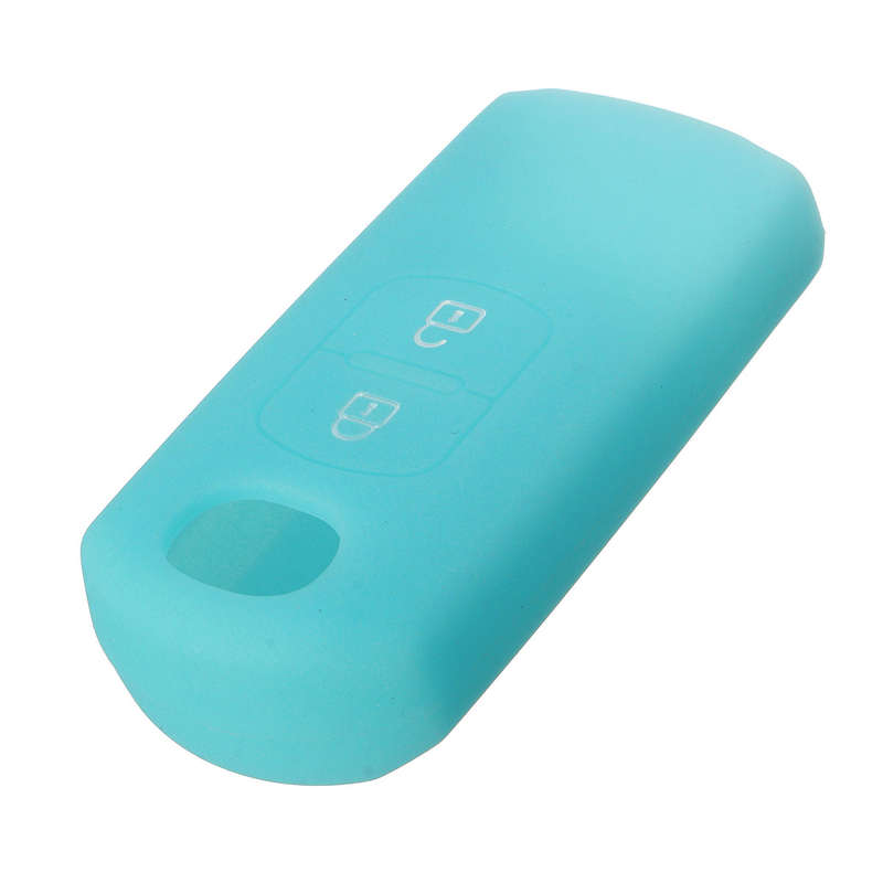 2 Button Silicone Cover Fob Case Remote Key Case For Mazda 2 3 5 6