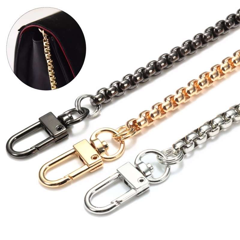 New 120cm Purse Chain Strap Handle Shoulder Crossbody Handbag Bag Metal Replacement