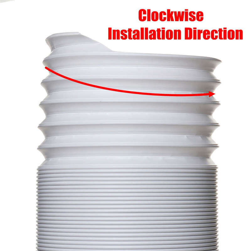 Air conditioner exhaust hose
