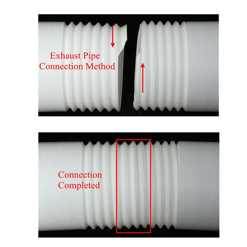 Air conditioner exhaust hose