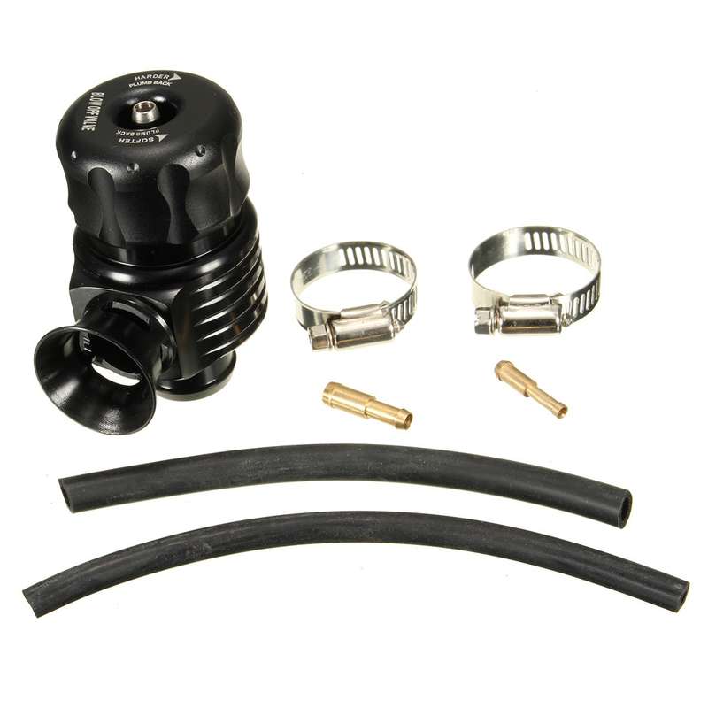Universal Diesel Blow Off Valve Diesel Dump Valve Turbo Diesel BOV Black