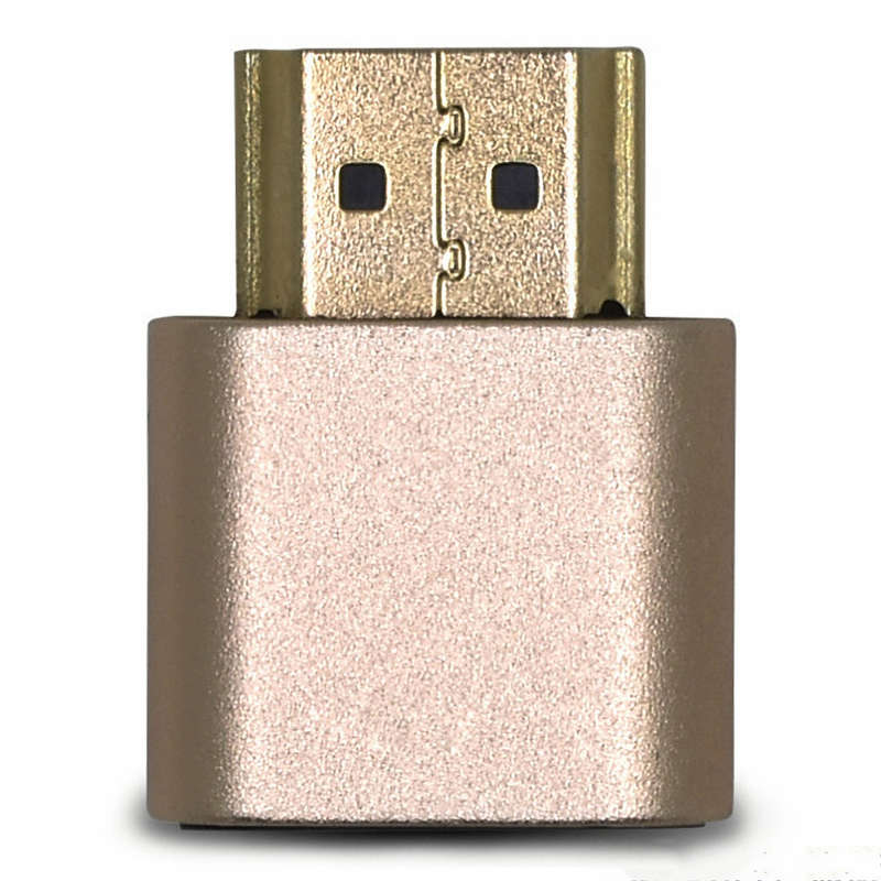 ITHOO HDMI-compatible Dummy Plug 4K Display Emulator HD Virtual Display Adapter for Computer Desktop