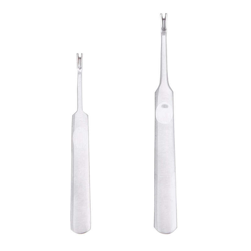 Honana Stainless Steel U Or V Shape 2 Optional Size Stitching Groover Leather Craft Tool