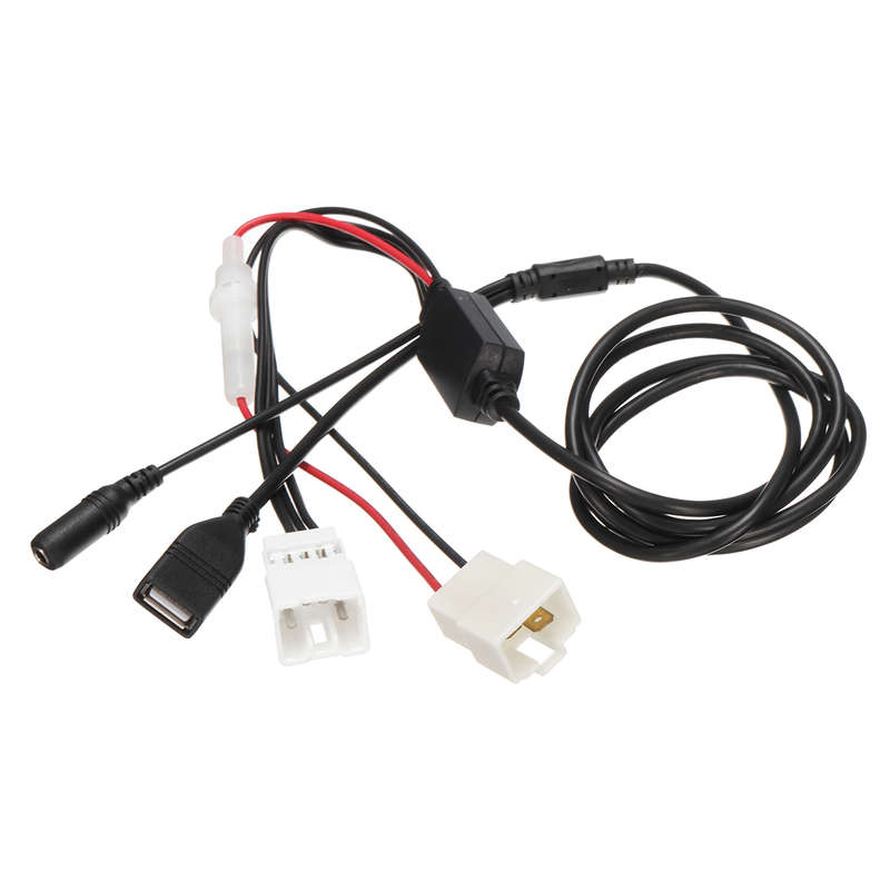 AUX Audio USB Charge Adaptor Harness for Ford Falcon Territory BA BF SX SY
