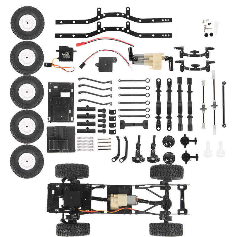 RBR/C CB05CJ1 4WD Off-Road High-Speed Climbing RC Car Toy LC80 Chassis Vehi