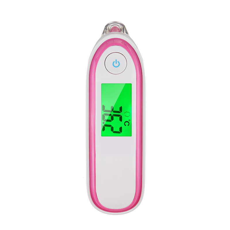 Infrared Thermometer Ear Forehead Digital Thermometer Accurate Temperature Measurement (Color Blue)