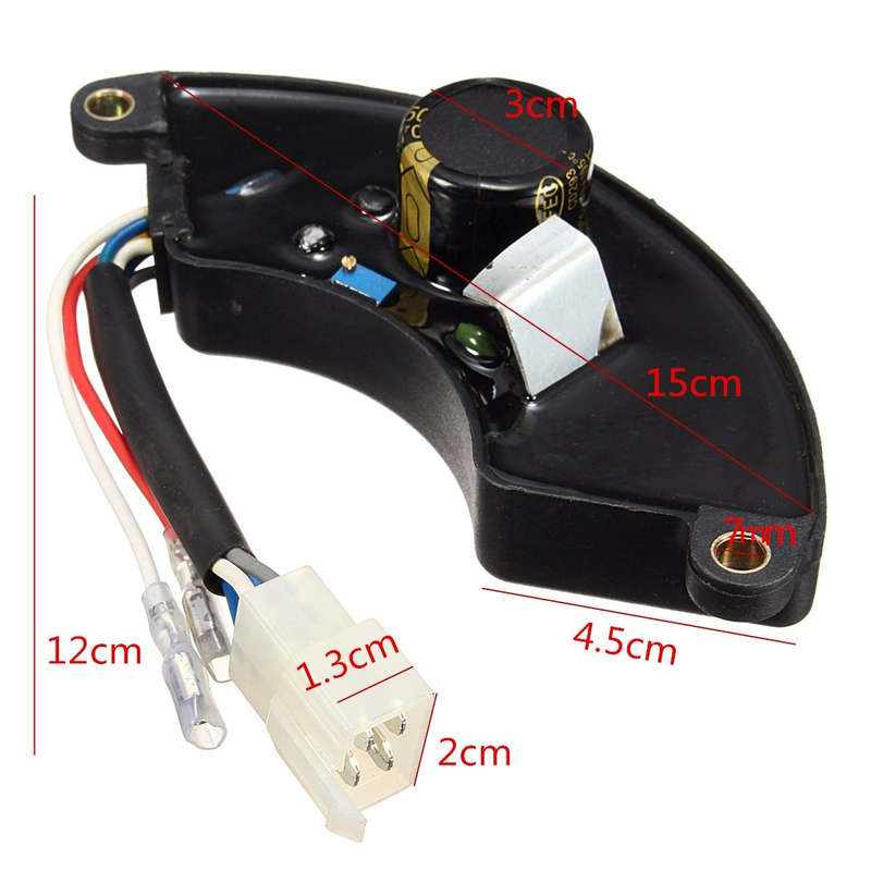 450V 470uF Automatic Voltage Regulator Rectifier For 7KW 7.5KW 8KW Generator