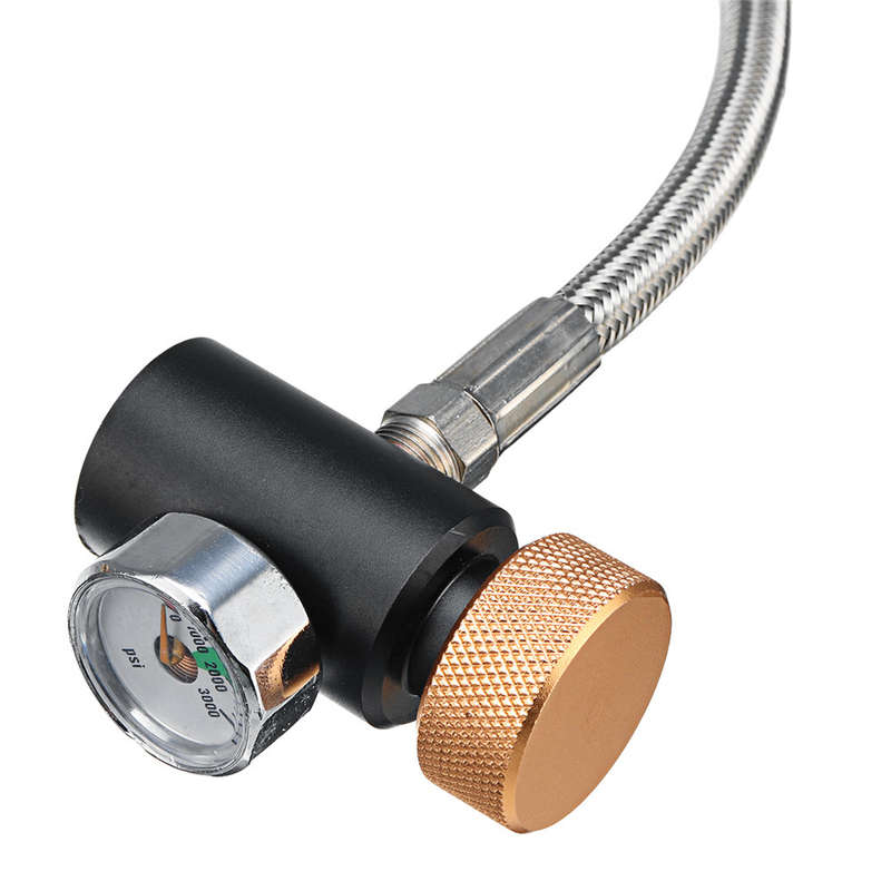 Switch Valve Lever CO2 Fill Station