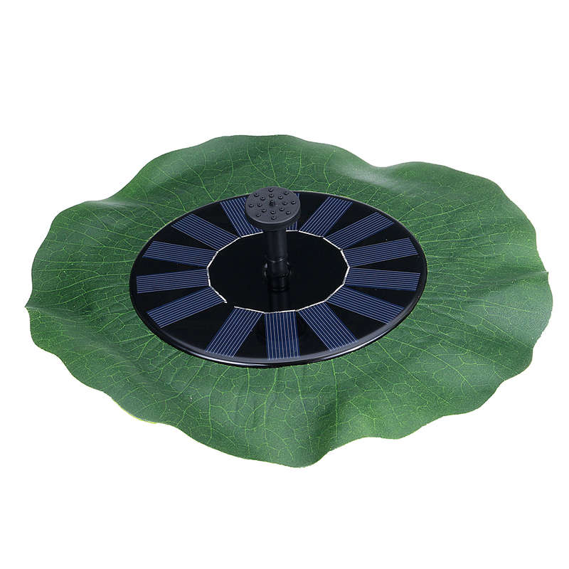 Solar Powered Fountain Pump Energy-saving Solar Water Floating Lotus l