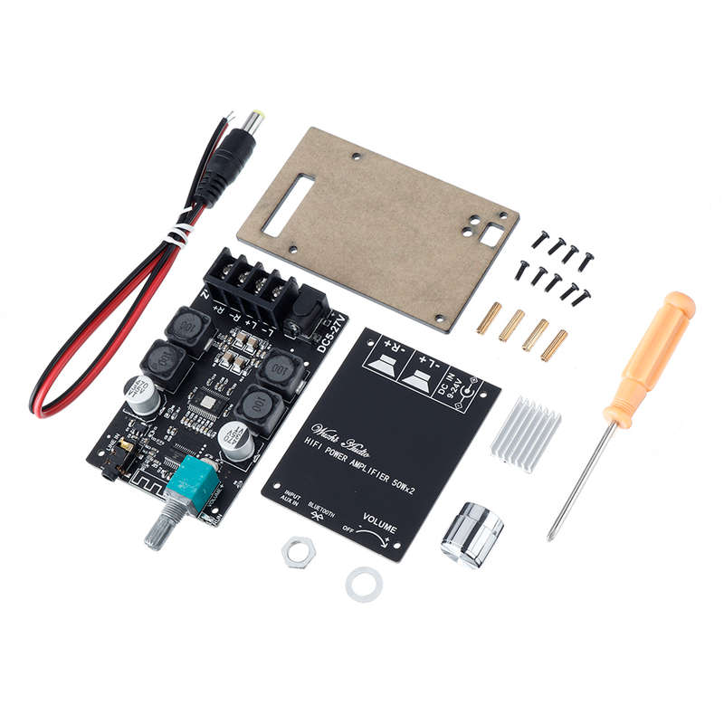 TPA3116D2 50W+50W Speaker Audio Amplifier with Filter HIFI Level 2.0 Stereo bluetooth Digital Power