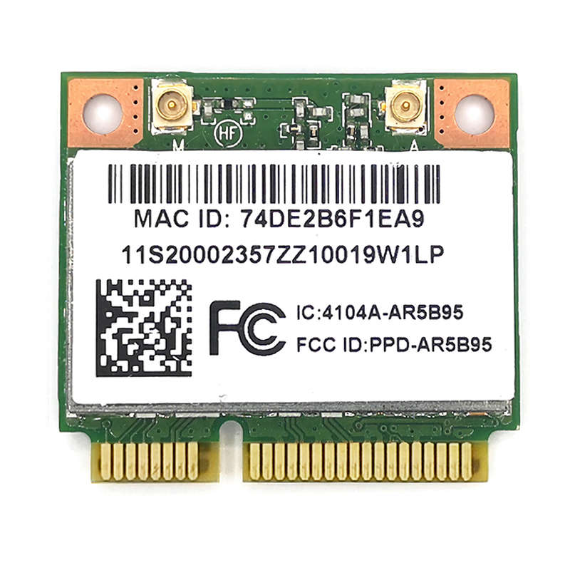 2.4G 150Mbps Internal Wireless Network Adapter WiFi Adapter MINI PCIE Network Card for Laptop Lenovo