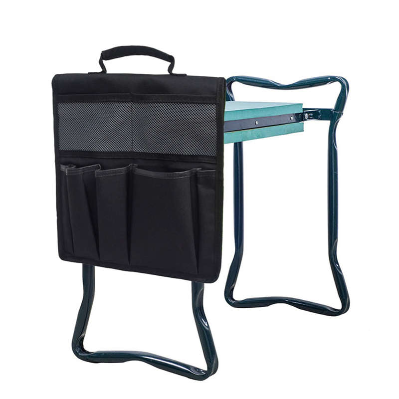 6 Pockets Multifunctional Garden Kneeler Tool Bags for Garden Flat Cart Gloves Shovel Water Can Stor