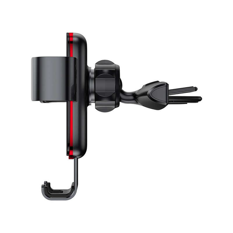 Baseus Metal Gravity Linkage Auto Lock CD Slot Car Mount Holder Stand for Xiaomi Mobil (Color Black)