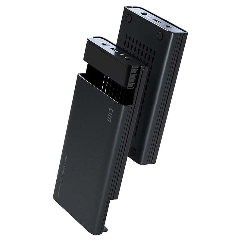 DM 3.5 2.5" USB 3.0 SATA HDD SSD External Hard Drive Enclosure 16TB 5Gbps Hard Disk Box Case Shell B