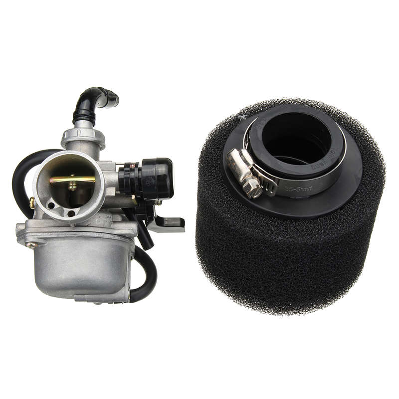 19mm Carburetor Carby & Air Filter Choke Left For PZ19 50cc 90cc 110cc Pit Bike