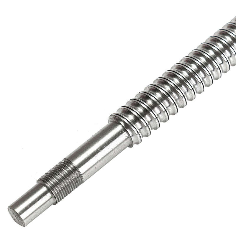 SFU1605 1000mm Ball Screw End Machined Ballscrew with Single Ballnut for CNC