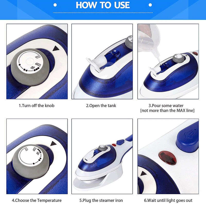 Portable Handheld Garment Steam Iron-Q-T154